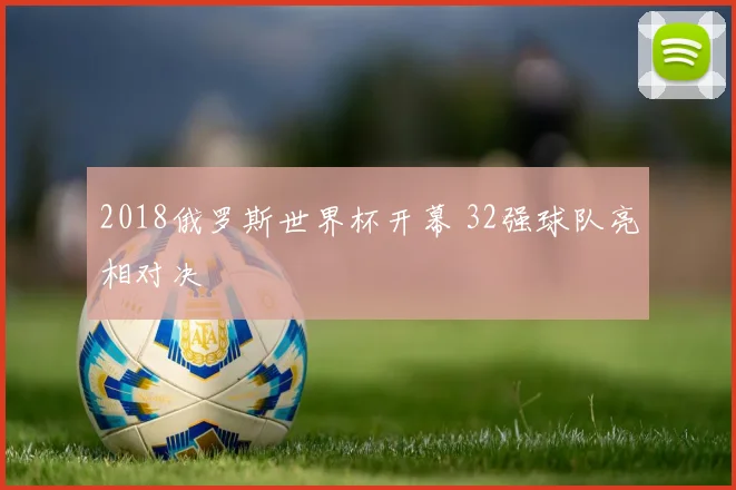 2018俄罗斯世界杯开幕 32强球队亮相对决